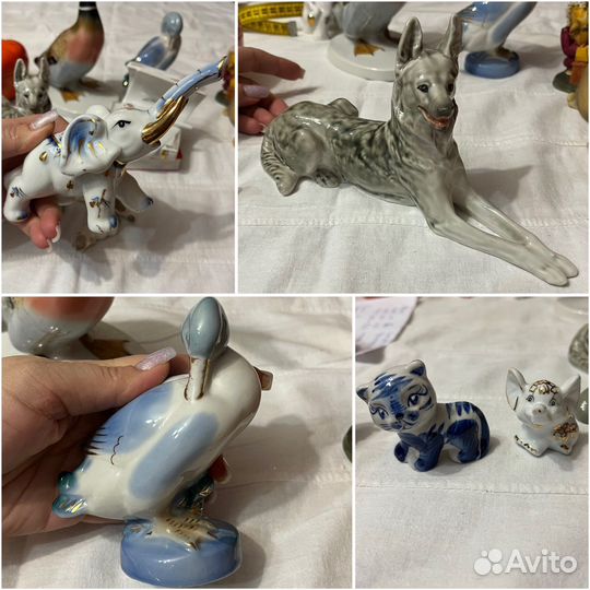 Фарфоровые статуэтки лфз