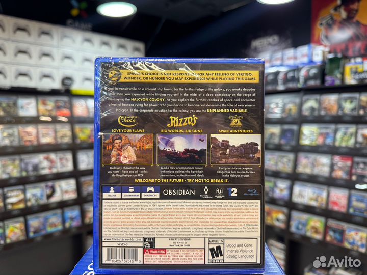 Игры для PS4: The Outer Worlds