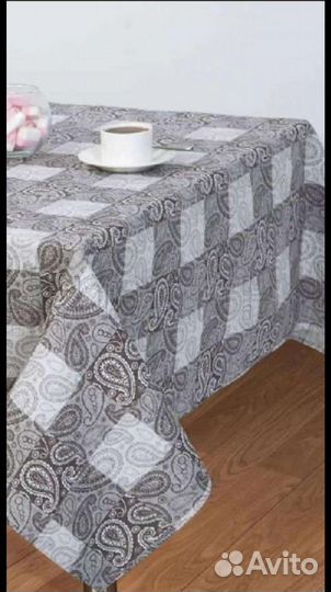 Скатерть из рогожки