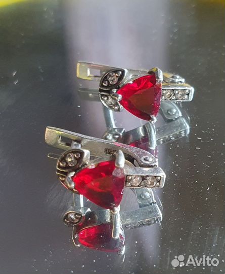 Серебряные серьги