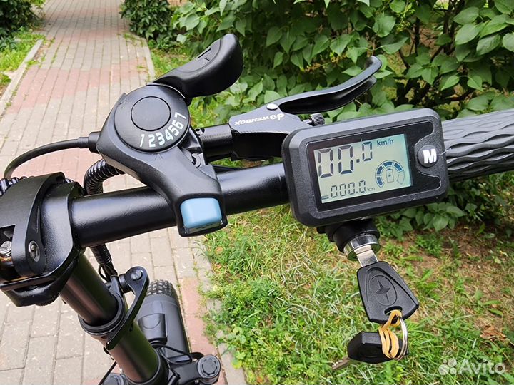 Электровелосипед фэтбайк складной