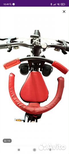 Детское велокресло