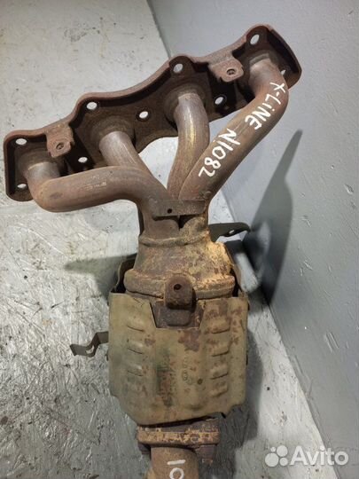 Катализатор (выпускной коллектор) Kia Rio 4 X-Line