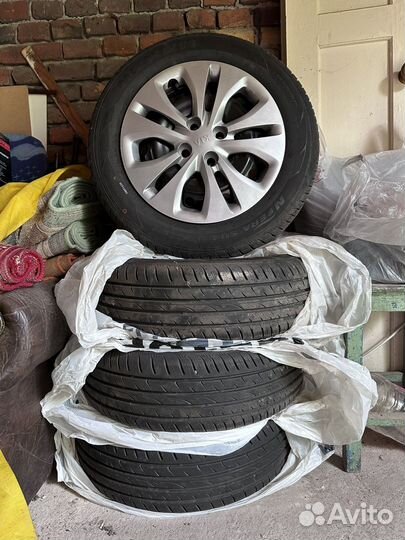 Шины,колеса лето Nexen N’Fera SU4 185/65 R15 новые