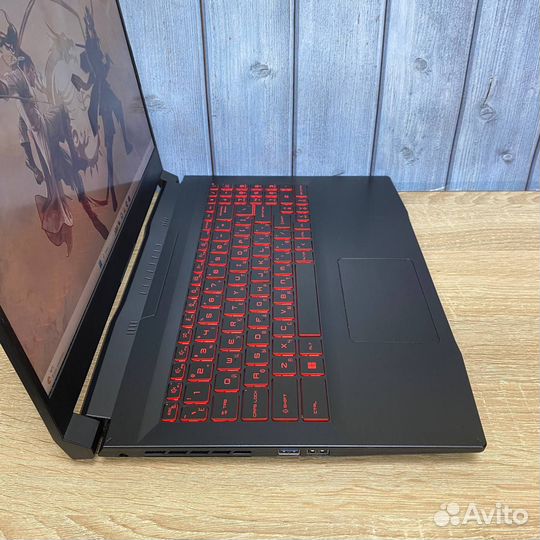 Игровой ноутбук MSI Core i7, RTX3060 - рассрочка
