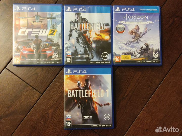Игры для приставок ps4