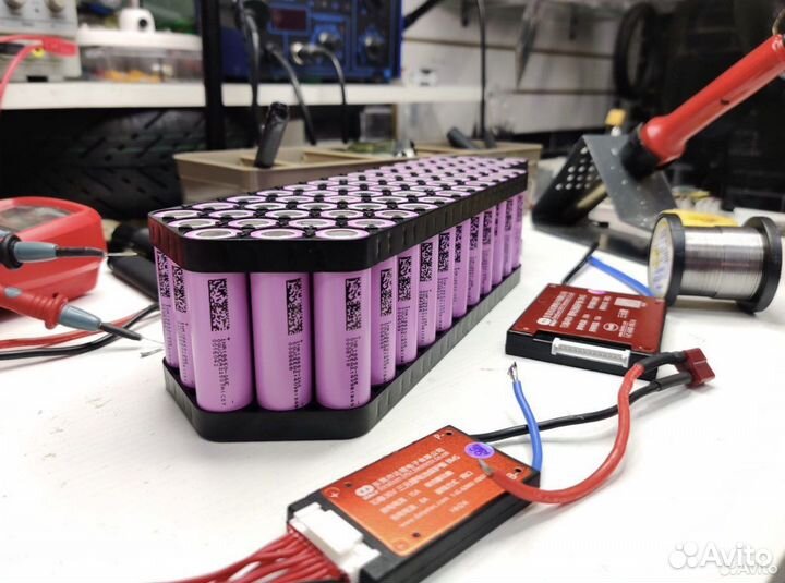 Сброрка литионных аккумуляторов 18650