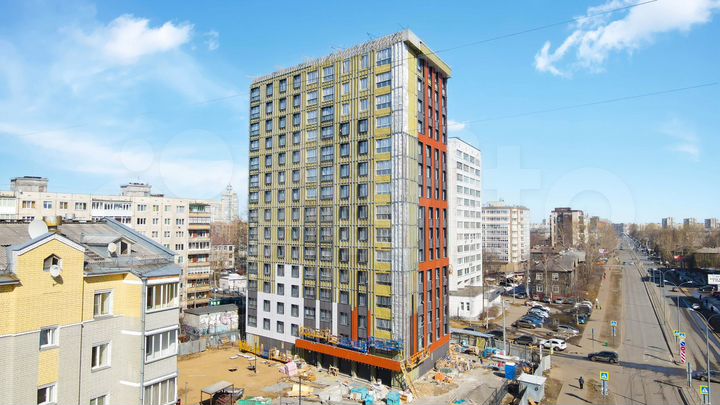 2-к. квартира, 46,9 м², 4/15 эт.
