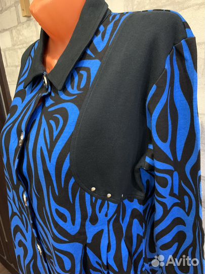 Платье халат новое 54 56 Турция Cocoon