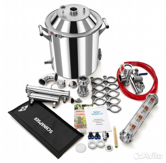 Самогонный аппарат Шнапсер хо4-М 50 л(про)