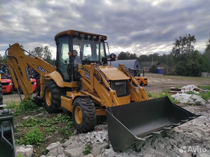 Экскаватор-погрузчик Shanmon S800, 2023
