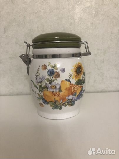 Банка для сыпучих продуктов керамика