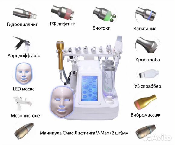 Аппарат Profacial 12 в 1 PRO 2023