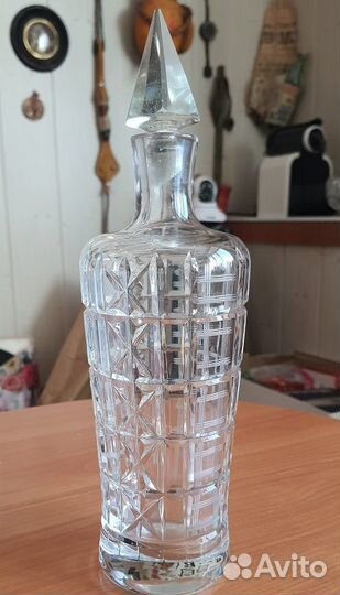 Набор графинов стекло, хрусталь