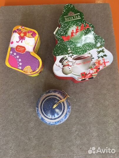 Жестяные баночки для хранения