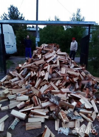 Дрова в укладку
