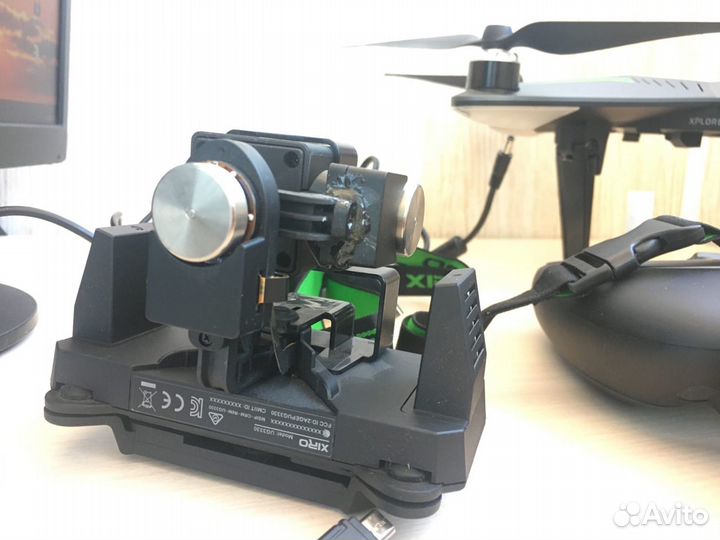 Квадрокоптер xiro xplorer 4K с камерой + 3 д.ак
