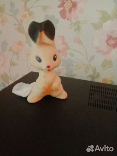 Игрушка Зайчик СССР ранняя