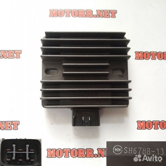 Реле регулятор для мотоцикла Yamaha CP250 Maxam