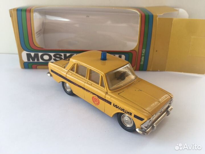 Х Москвич 412 гаи ми 1/43 СССР в коробке