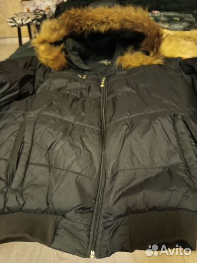 Пуховик зимний мужской