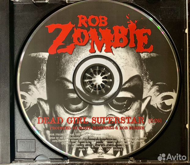Rob Zombie CD Dead Girl Superstar 2001