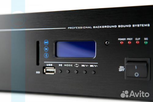 CVGaudio M-123Tm Микшер-усилитель для фоновой музы