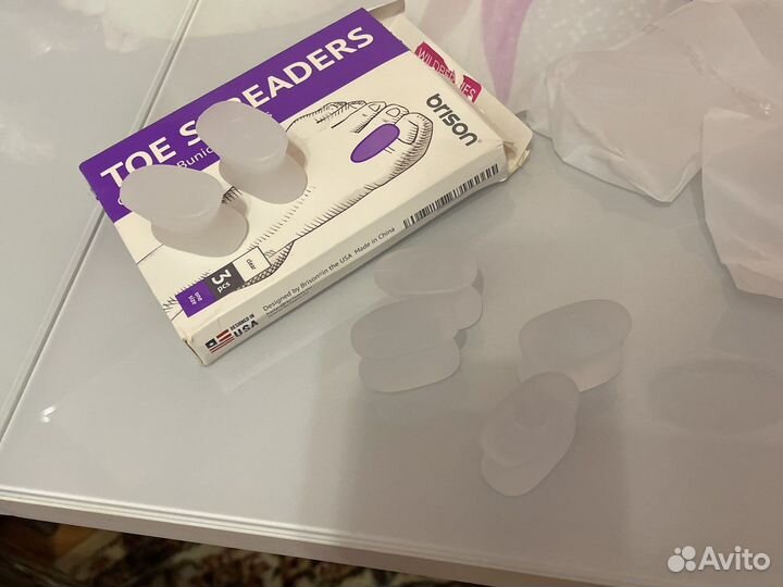 Гелевые межпальцевые вставки