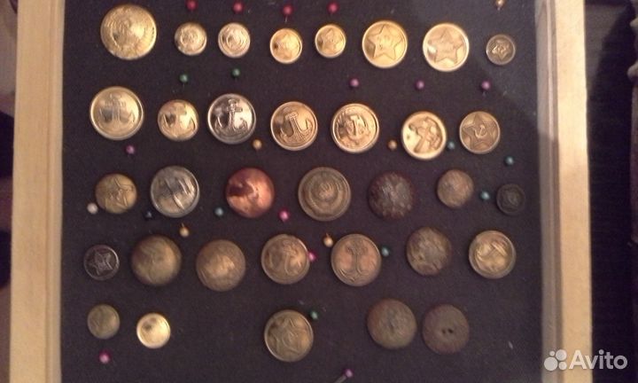 Продам небольшую коллекцию пуговиц
