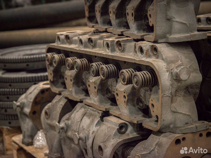 Головка блока цилиндров ямз 238 (стар.обр)