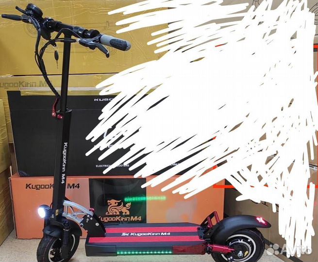 Электросамокат kugoo m4