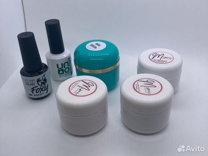 Набор гелей silcare для наращивания ногтей