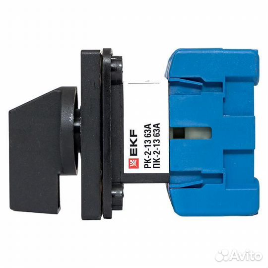 Переключатель кулачковый пк-2-13 3П 63А «вкл-выкл» EKF pk-2-13-63