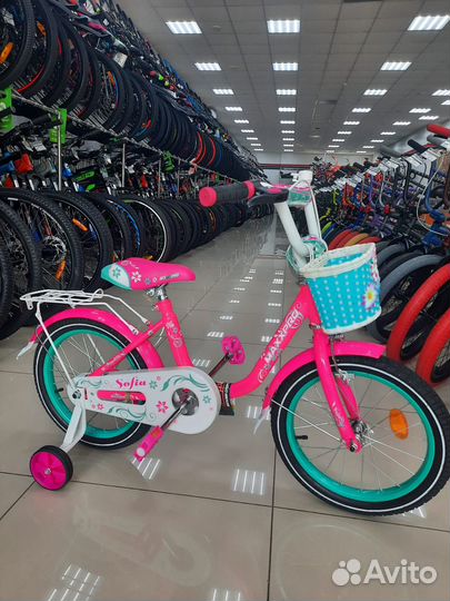 Детский велосипед 16 макспро софия