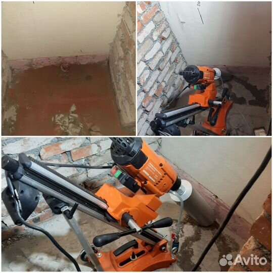 Алмазное бурение отверстий