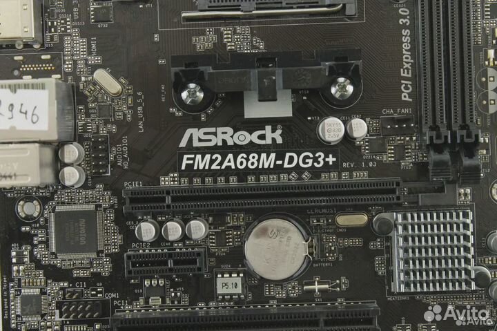 Материнская плата (FM2/FM2+) ASRock FM2A68M-DG3+