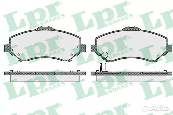Колодки тормозные дисковые