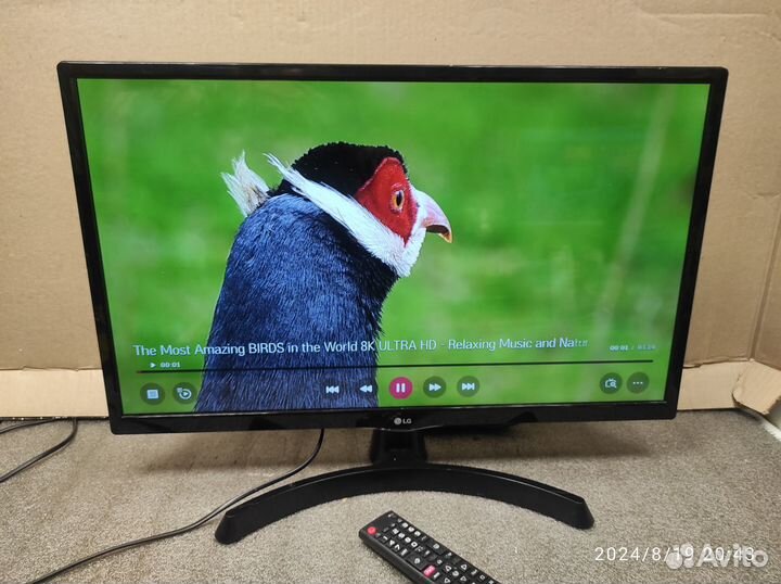 LG 28LK480U. (2019г). SMART