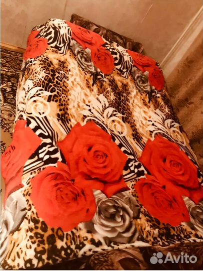 Плед велсофт из флиса 180х200см