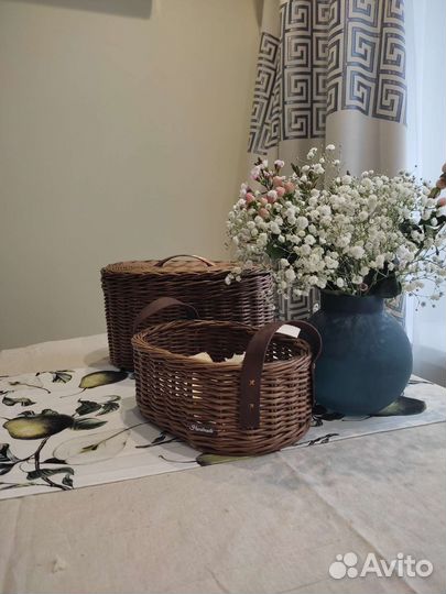 Корзина плетеная