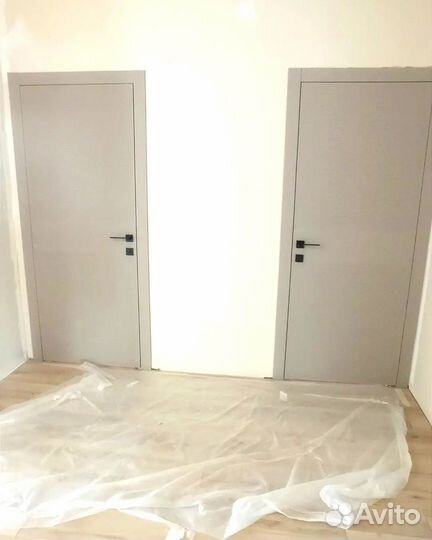 Двери межкомнатные на скрытых петлях