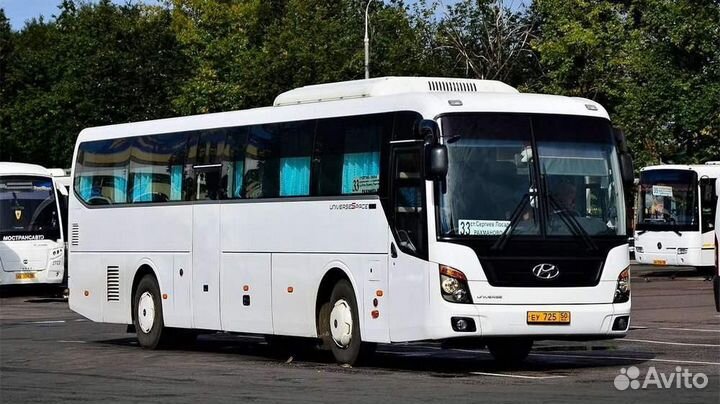 Hyundai Universe в разборе по запчастям