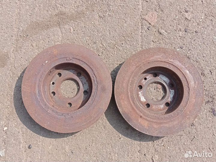 Диски тормозные задние chevrolet cruze