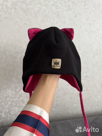 Шапка и снуд комплект демисезонный