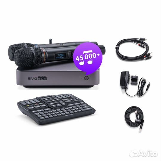 Караоке система EvoBox Plus Graphit (Новая)