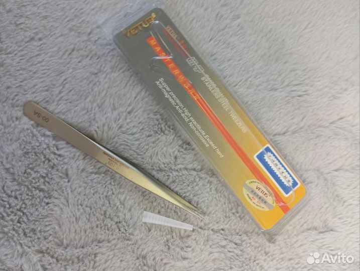 Пинцет для наращивания ресниц