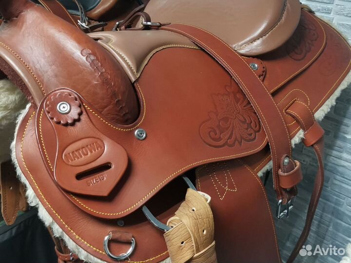 Седло для лошади вестерн комплект