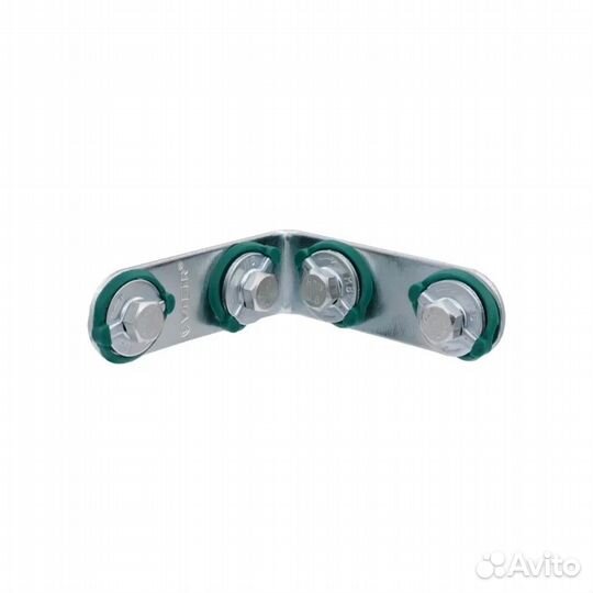 Уголок 90 с гайками 93,5х93,5мм Vieir VPG105 2 шт