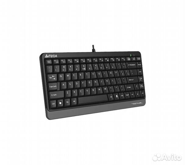 Клавиатура A4Tech Fstyler FKS11, черный/серый