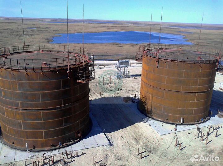 Резервуар для хранения 2000 м3. рвс